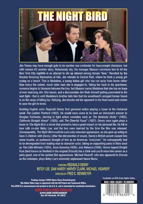 The Night Bird (Silent) [DVD] - Image 2