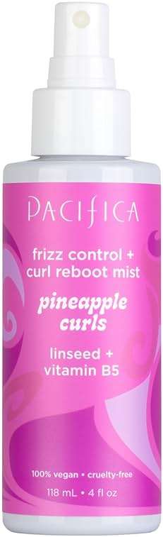 Pacifica Pineapple Curls Frizz Control Spray 4oz – Curl Refresher Mist for Curly & Wavy Hair, Hydrating Anti-Frizz Day 2 Curl Booster with Pineapple Extract & Vitamin B5 Vegan Dermatologist Tested - Image 14
