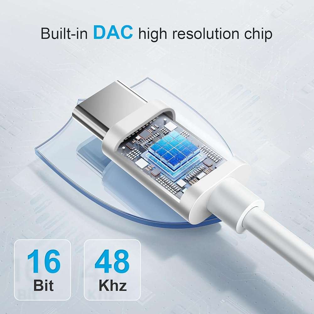 YGKSAA 4PCS Type USB C to 3.5mm Female Headphone Jack Adapter, USB Type C to Aux Audio Dongle Cable Cord, Compatible with Samsung S20/S20+/S20 Ultra, Pixel 4/+ 4XL, and More USB C Devices - Image 2