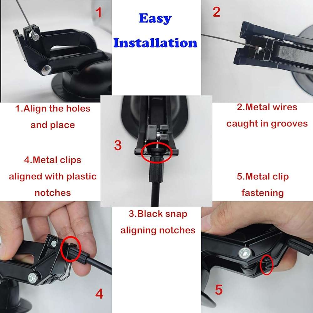 LZDICITARU Heavy-Duty Metal Recliner Pull Handle Replacement with Pull Handle and Release Cable. Repair Recliner Mechanism Parts Compatible with Most Brands Couch Sofa Chair - Image 6