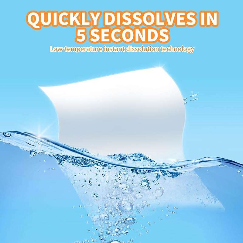 BellaLuce Laundry Detergent Sheets - Laundry Sheets, 240 Loads, Eco-Friendly, Plastic-Free, Fresh Linen Scent, Space Saving, Fast Dissolve & Hypoallergenic, Laundry Detergent for Home,Dorms,Essentials - Image 4