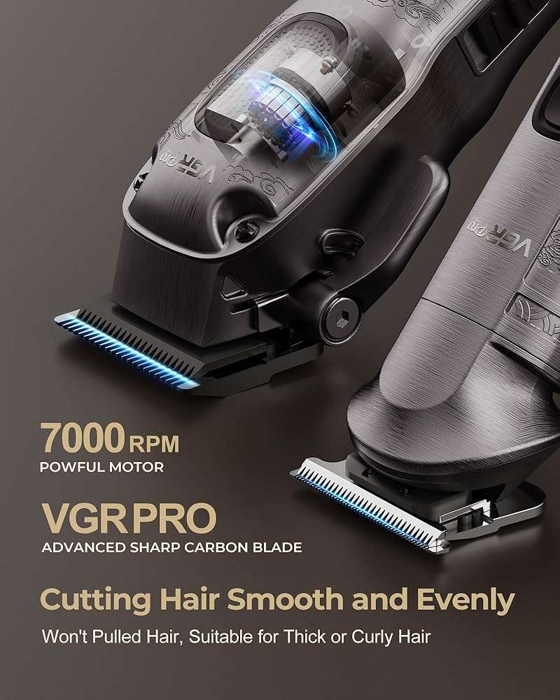 Hair Clippers for Men Professional, Cordless Hair Clippers for Hair Cutting, Mens Clippers and Trimmers Set, Electric Hair Trimmer for Men with Package Box - Image 2