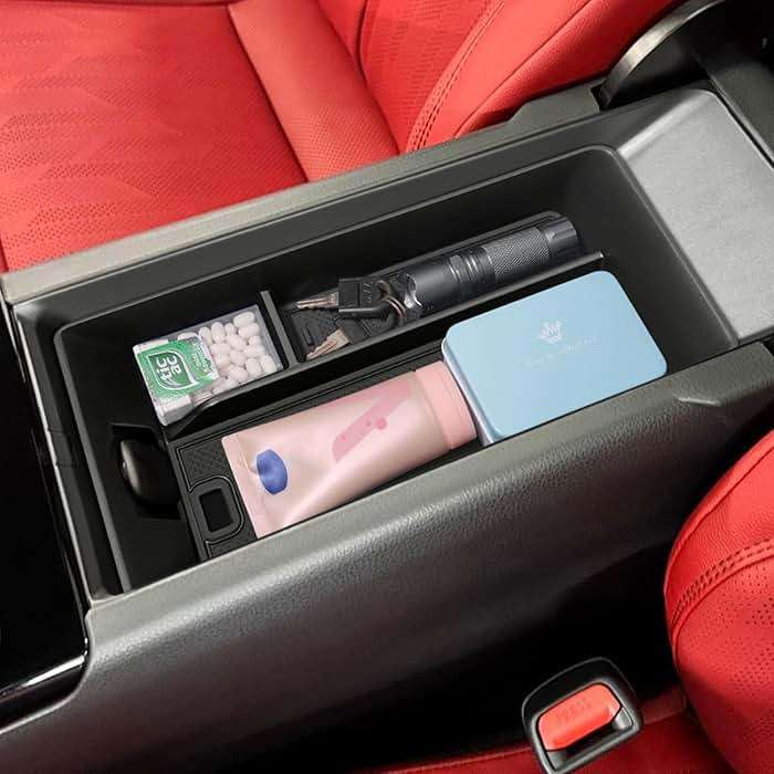 TOPINSTALL 2026 Center Console Tray Compatible with 2025 2026 Toyota Camry (XSE/XLE/SE/LE) Armrest Storage Box Console Organizer for 9th Gen Camry Interior Accessories - Image 1