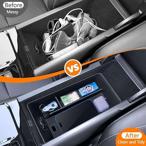 TOPINSTALL 2026 Center Console Tray Compatible with 2025 2026 Toyota Camry (XSE/XLE/SE/LE) Armrest Storage Box Console Organizer for 9th Gen Camry Interior Accessories - Image 2