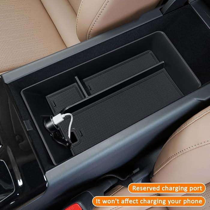 TOPINSTALL 2026 Center Console Tray Compatible with 2025 2026 Toyota Camry (XSE/XLE/SE/LE) Armrest Storage Box Console Organizer for 9th Gen Camry Interior Accessories - Image 5