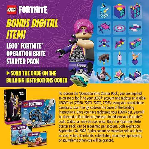 LEGO Fortnite Battle Bus Building Toy - Collectible Fortnite Toy for Kids, Boys & Girls, Ages 10+ - Pretend Play Set with 9 Minifigures from Video Game - Gift for Birthdays - 77073 - Image 3