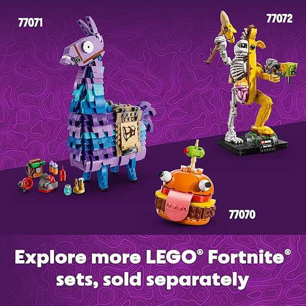 LEGO Fortnite Battle Bus Building Toy - Collectible Fortnite Toy for Kids, Boys & Girls, Ages 10+ - Pretend Play Set with 9 Minifigures from Video Game - Gift for Birthdays - 77073 - Image 8
