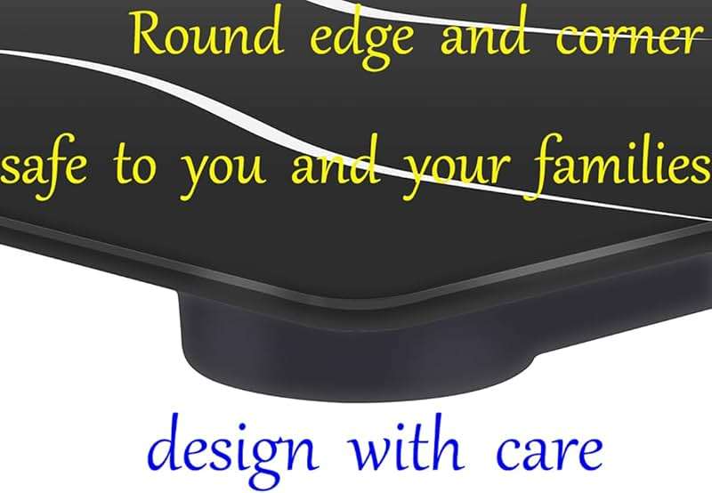 Scale for Body Weight, Digital Bathroom Scale, Weight Scales for People,Body Scale,Black,Max:400LB/180KG,2 Weighing Units: LB/KG - Image 5