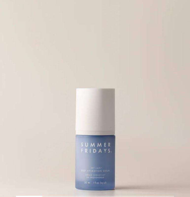 Summer Fridays Jet Lag Deep Hydration Serum, 30 ml + Bonus Premium Korean Hydrating Sheet Masque - Image 1