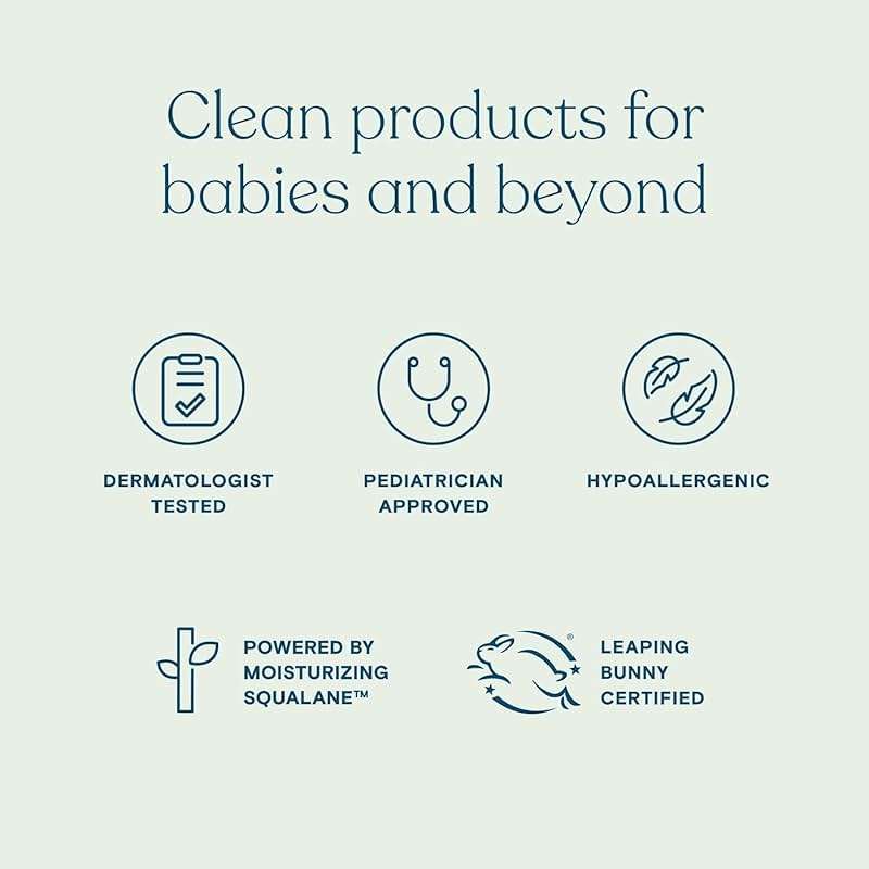 Pipette Vanilla + Ylang Ylang Wash and Lotion Duo, Pack of 2, Clean, Includes Baby Body Wash and Lotion for Newborns and Kids, Tear-Free Bath Time, Baby Bath and Newborn Essentials, Non-toxic - Image 3