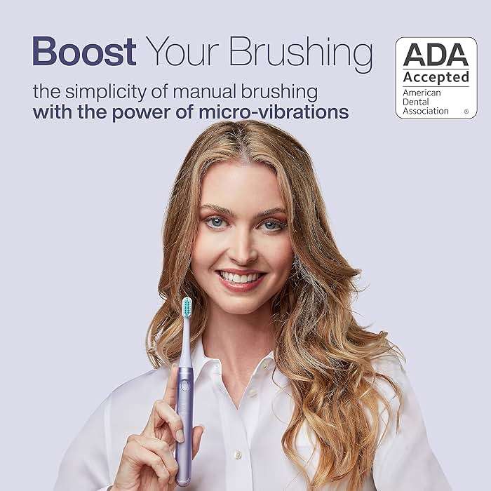 Aquasonic Icon Toothbrush & Water Flosser Bundle (Lilac) - Image 2