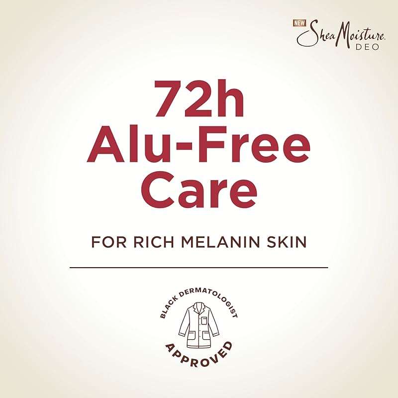 SheaMoisture Deodorant Stick 72h Odor Control Coconut & Hibiscus Fresh Aluminum Free 2.6 oz - Image 8