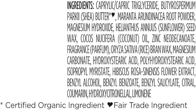 SheaMoisture Deodorant Stick 72h Odor Control Coconut & Hibiscus Fresh Aluminum Free 2.6 oz - Image 9