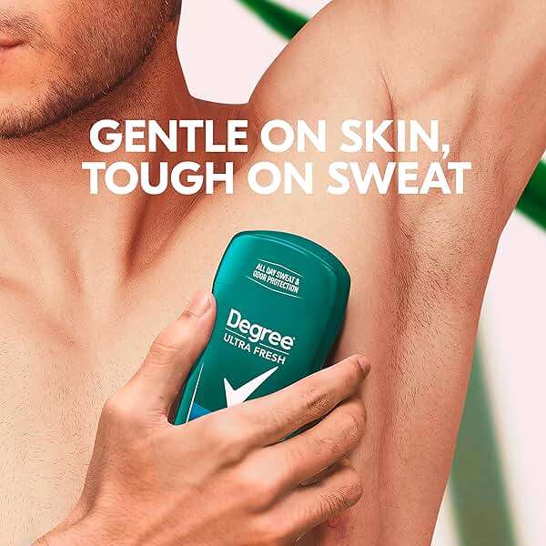 Degree Men Ultra Fresh Antiperspirant Deodorant Stick for Men 4 Pack Cool Rush 2.7 oz - Image 5