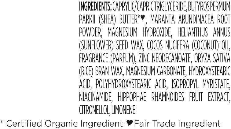 SheaMoisture Deodorant Stick for 72h Odor Control Fresh Aluminum Free 2.6 oz - Image 9