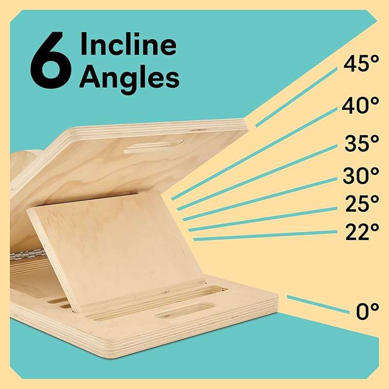 Slant Board with 6 Incline Angles - Transforms Into a Balance Board - Premium Calf Stretcher and Wobble Board for Effective Calf Stretching and Squats - Image 3