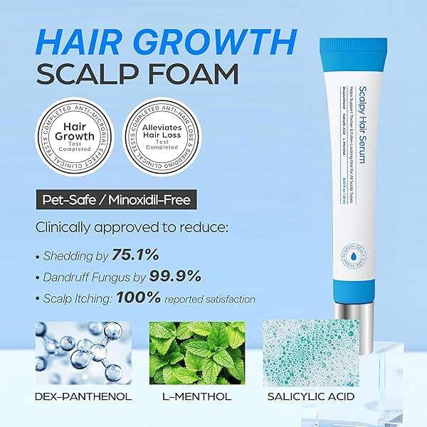 Seapuri Scalpy Hair Growth Serum for Thinning Hair | Korean Scalp Treatment with Salicylic Acid, Menthol, Dexpanthenol | Supports Hair Density & Thickening | Fuller Looking Hair & Scalp Health - Image 4