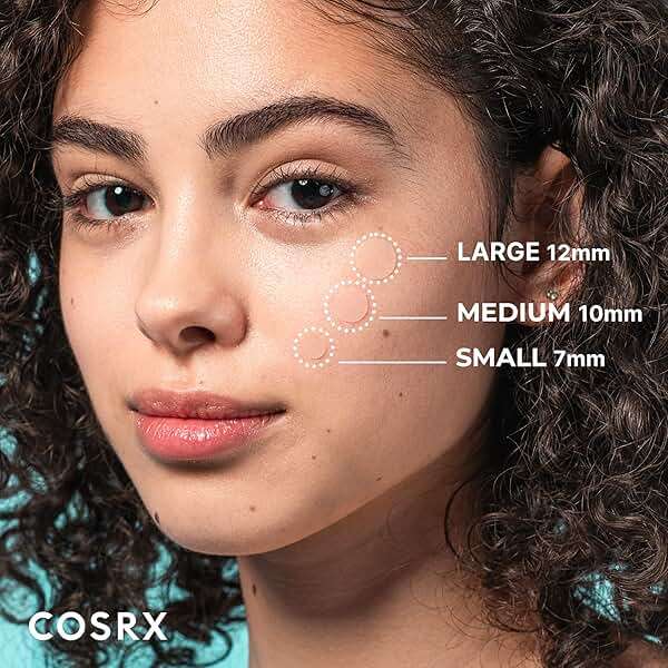 COSRX Acne Pimple Patch Absorbing Hydrocolloid Original 3 Size Patches for Blemishes and Zits Cover, Spot Stickers for Face and Body, Not Tested on Animals - Image 4