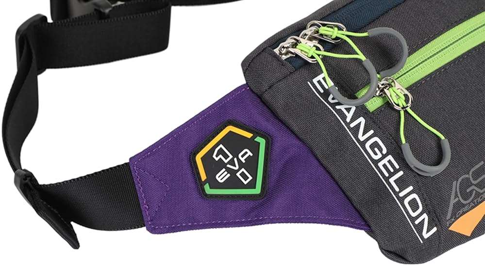 Neon Genesis Evangelion Fanny Pack Crossbody Bag Fashion Waist Pack by FX Creations - Image 7
