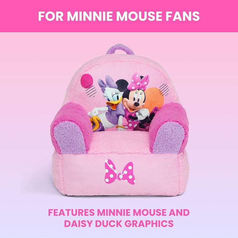 Delta Children Cozee Buddy Chair, Minnie Mouse - Image 4