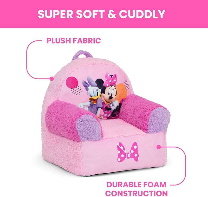 Delta Children Cozee Buddy Chair, Minnie Mouse - Image 5