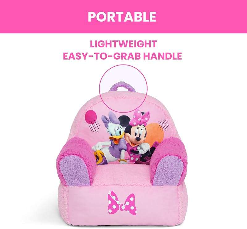 Delta Children Cozee Buddy Chair, Minnie Mouse - Image 7
