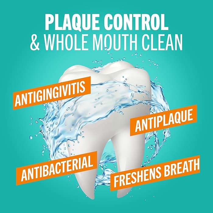 TheraBreath Plaque Control Pre-Brush Oral Rinse, Refreshing Mint Flavor, Antigingivitis and Antiplaque Rinse, Dentist Formulated, Alcohol Free, 16 Fl Oz (Pack of 2) - Image 5