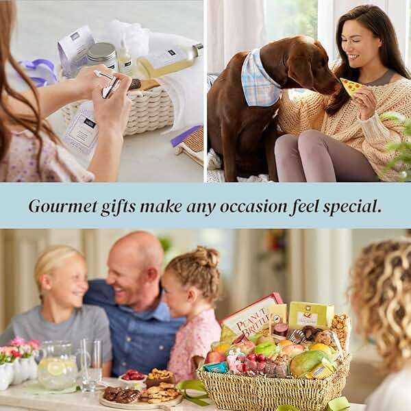 GreatFoods With Sincere Sympathy Condolence Fruit & Sweets Gift Basket, condolence gift, gourmet food gift, sympathy gift - Image 5