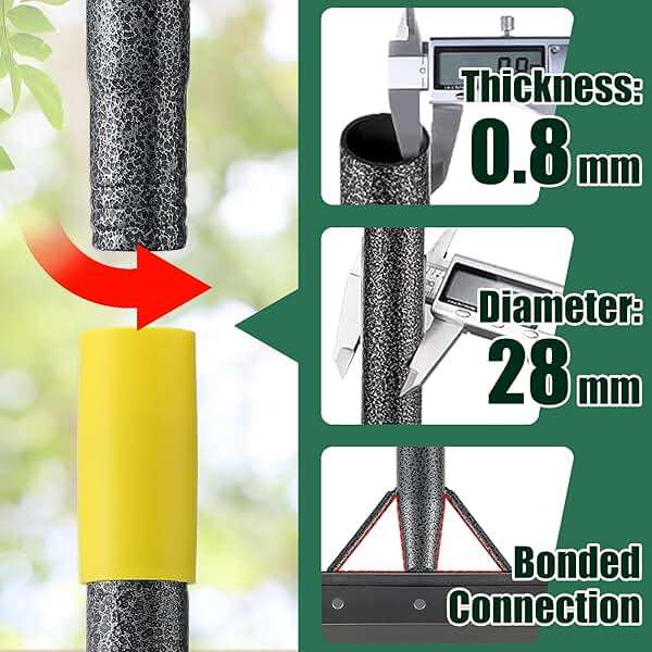 Garden Cleaning Shovel, 63" Adjustable Floor Ice Scraper Long Handle Heavy Duty Tool, Multifunctional Flat Snow Shovel Gardening Tools for Digging, Weeding,Scraping - Image 4