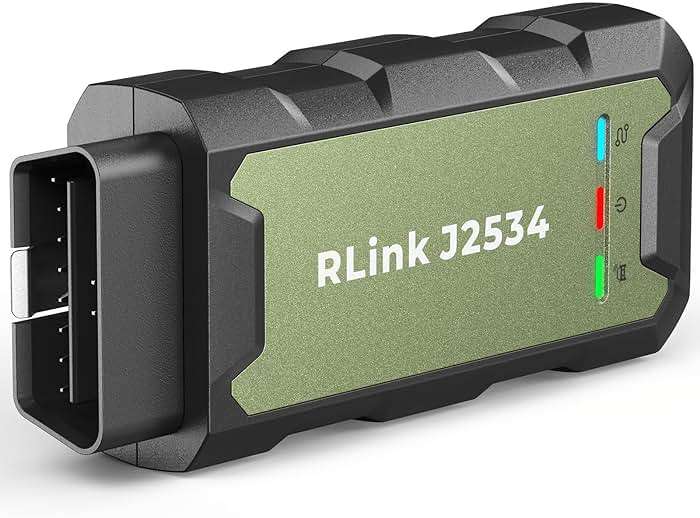 TOPDON RLink J2534 Pass-Thru Programmer, OEM Reprogramming and Diagnostic Tool, Enhanced J2534 VCI, Supports J2534/D-PDU/CAN-FD/DoIP, Compatible with 18+ Vehicle Brands, No OE Software Provided - Image 1