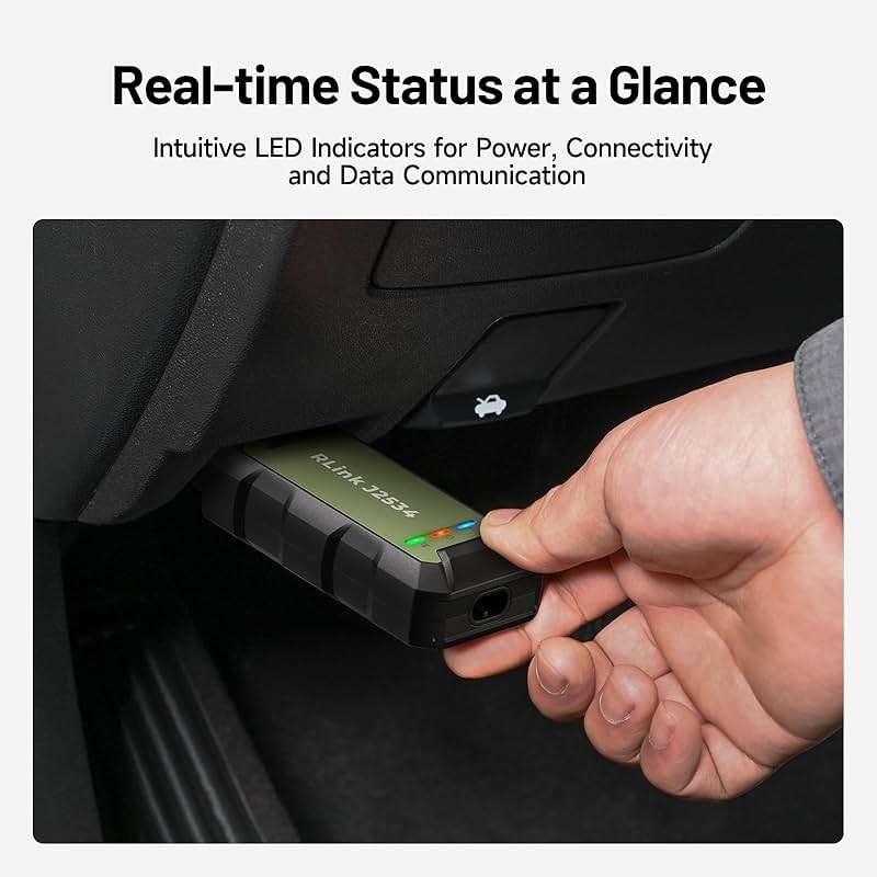 TOPDON RLink J2534 Pass-Thru Programmer, OEM Reprogramming and Diagnostic Tool, Enhanced J2534 VCI, Supports J2534/D-PDU/CAN-FD/DoIP, Compatible with 18+ Vehicle Brands, No OE Software Provided - Image 6