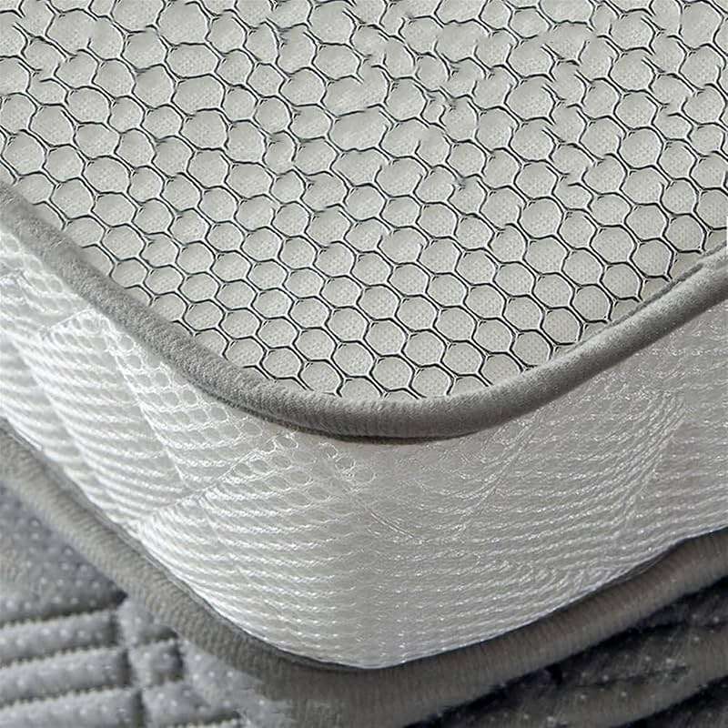Japanese Futon Mattress,Tatami Mattress, Thick Tatami Floor Mattress for Adults Tatami Mat Sleeping Pad Roll Up Guest Mattress Shikibuton Camping Mattress Floor Bed Mattress Topper(Blue1 5cm,Queen(150 - Image 6