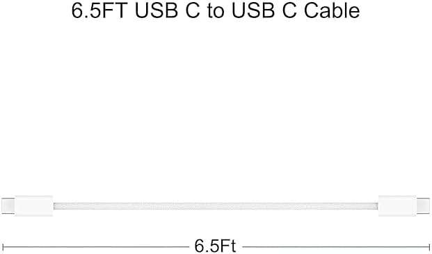 6FT 20W USB Type C Fast Charger Block for iPhone 16e 17 16 15 Pro MaX,AirPods 4 4th, AirPods Pro 3 2 2nd, iPad Pro Air 13/12.9,iPad 10th Tablet,Samsung Galaxy A16 A15 A14 5G A54 A03S A53 A23 A34 - Image 6