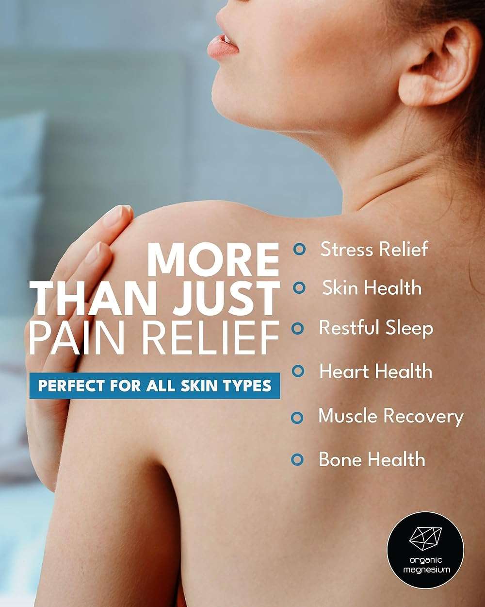Organic Organic Magnesium Oil Spray for Feet, Sleep & Sore Muscles – 100% Pure Ancient Zechstein Mg Chloride, Topical Formula for Natural Relaxation, Body Massage, Leg Cramps & Workout Relief - Image 7
