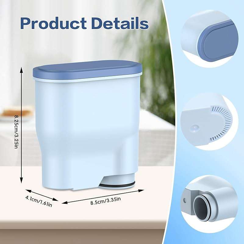 YUEYEE 3 Pack CA6903 Coffee Filter Compatible with Philips AquaClean, Aqua Clean Dedicated Anti-Lime Calc and Water Filter for Super-Automatic Espresso Machine - Image 2