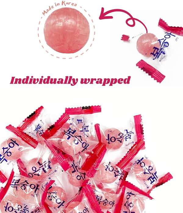 K-Candy Sweet Peach Flavor Candy 153g X 2Pack - Image 5