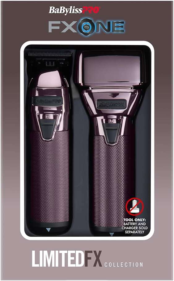 BaBylissPRO® FXONE Tool ONLY Hair Trimmer + Electric Double Foil Shaver Sets - Image 6