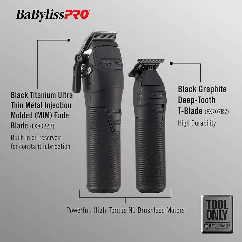 BaBylissPRO® FXONE Tool ONLY Hair Clipper + Hair Trimmer Sets - Image 2