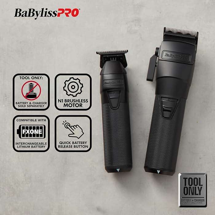 BaBylissPRO® FXONE Tool ONLY Hair Clipper + Hair Trimmer Sets - Image 3