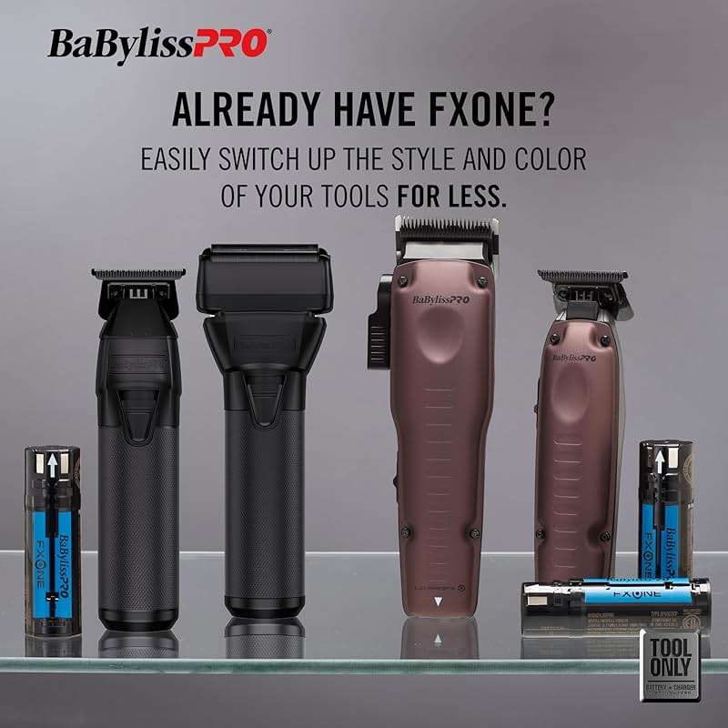 BaBylissPRO® FXONE LOPROFX Limited EditionPurple Tool Only Hair Clipper + Hair Trimmer - Image 4