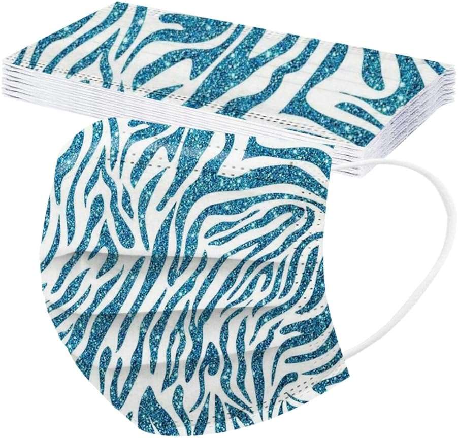 50 Pack Leopard Disposable Face Mask for Adults, Fashion 3-Ply Breathable Earloop Full Face Protection for Women & Men - Image 6