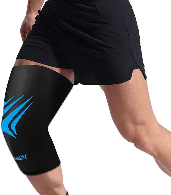 Knee Ice Pack Wrap Extended Ice Packs for Injuries Reusable Leg Freeze Compression Sleeves, Gel Cooling Knees Brace Cold Hot Packs Therapy Flexible for Pain Relief, Surgery Recovery Gift for Women Men - Image 1