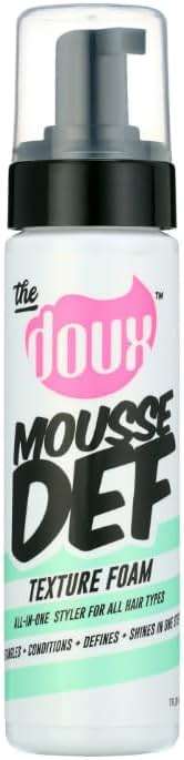 𝓣~ 𝓱𝓮 𝓓~ 𝓸𝓾𝔁 Mousse Def Texture Foam to Style,Conditioning For Curly Hair, 7oz (Pack of 1) - Image 1