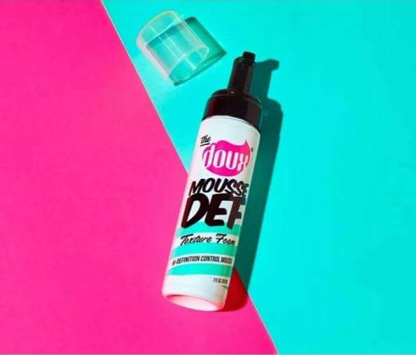 𝓣~ 𝓱𝓮 𝓓~ 𝓸𝓾𝔁 Mousse Def Texture Foam to Style,Conditioning For Curly Hair, 7oz (Pack of 1) - Image 2