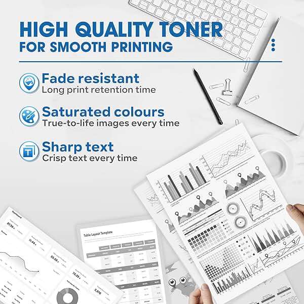 TN730 TN-730 Toner Cartridges Black Replacement for Brother TN730 TN-730 MFC-L2710DW HL-L2395DW HL-L2350DW DCP-L2550DW MFC-L2750DW Toner Printer (2 Pack) - Image 4