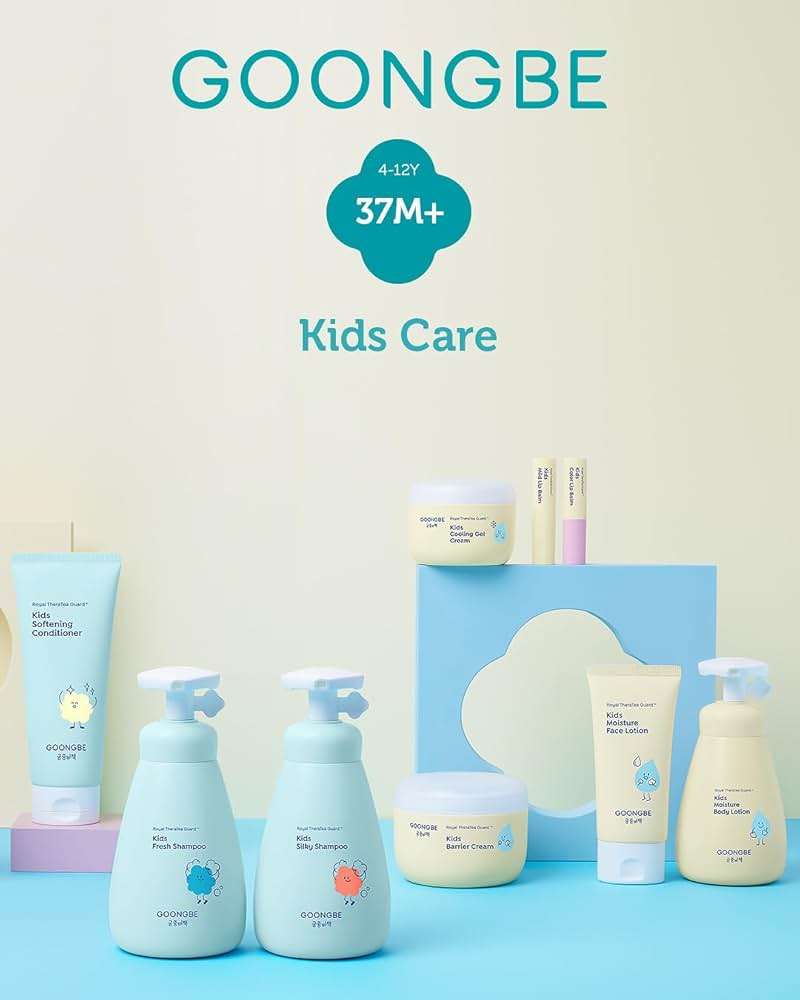 GOONGBE Kids' Detangling Shampoo - Silky Shine for Frizzy Tangle-Prone Hair – Silicone-Free Low pH with Silk Protein & Macadamia Oil – Tear-Free Tested, 25 Allergen-Free – Korean K-Beauty, 10.1 fl oz - Image 7