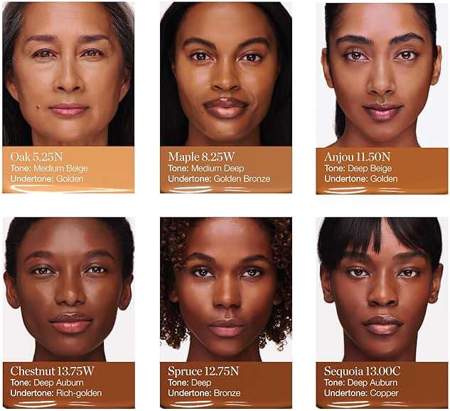 Ogee Complexion Perfecting Liquid Foundation - Lightweight Tinted Moisturizer For Face (Anjou 11.5N - Deep Beige, Golden Undertones) - with Vitamin C & Jojoba Oil - Certified Organic & Made in USA - Image 5