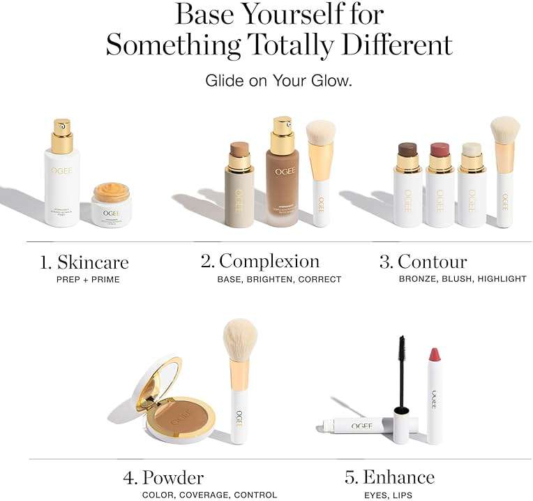Ogee Complexion Perfecting Liquid Foundation - Lightweight Tinted Moisturizer For Face (Anjou 11.5N - Deep Beige, Golden Undertones) - with Vitamin C & Jojoba Oil - Certified Organic & Made in USA - Image 8