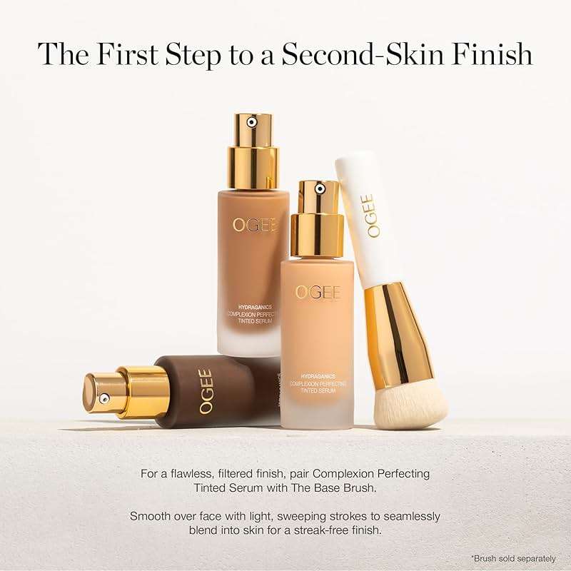 Ogee Complexion Perfecting Liquid Foundation - Lightweight Tinted Moisturizer For Face (Birch 0.25N - Fair, Neutral Undertones) - with Vitamin C & Jojoba Oil - Certified Organic & Made in USA - Image 10