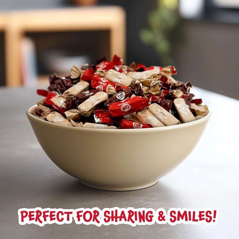 Taffy Candy - 2 Pound Bulk Pack (150 Count) - Old Fasioned Candy - Individually Wrapped Premium Assorted Caramels - Vanilla, Chocolate, Strawberry - Party Favors - Image 4